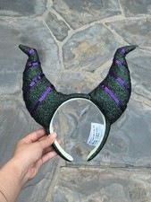 Disney "Villain Maleficent" devil horn ears headband new