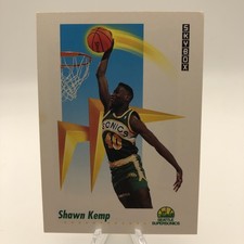 1991-92 SkyBox Shawn Kemp Seattle SuperSonics #584