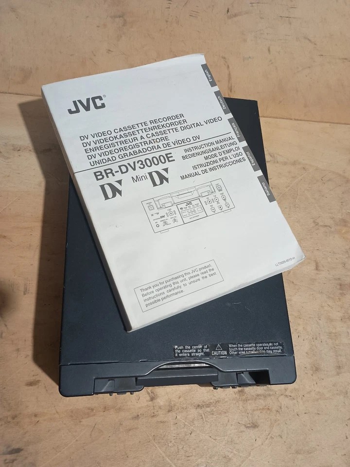 JVC BR-DV 3000E MINI-DV RECORDER PROFESSIONALE - Bild 3 von 4
