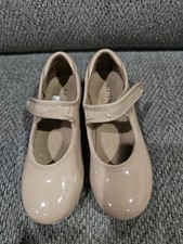Weissman Beginner Taupe Kids Tap Shoes Size 9C