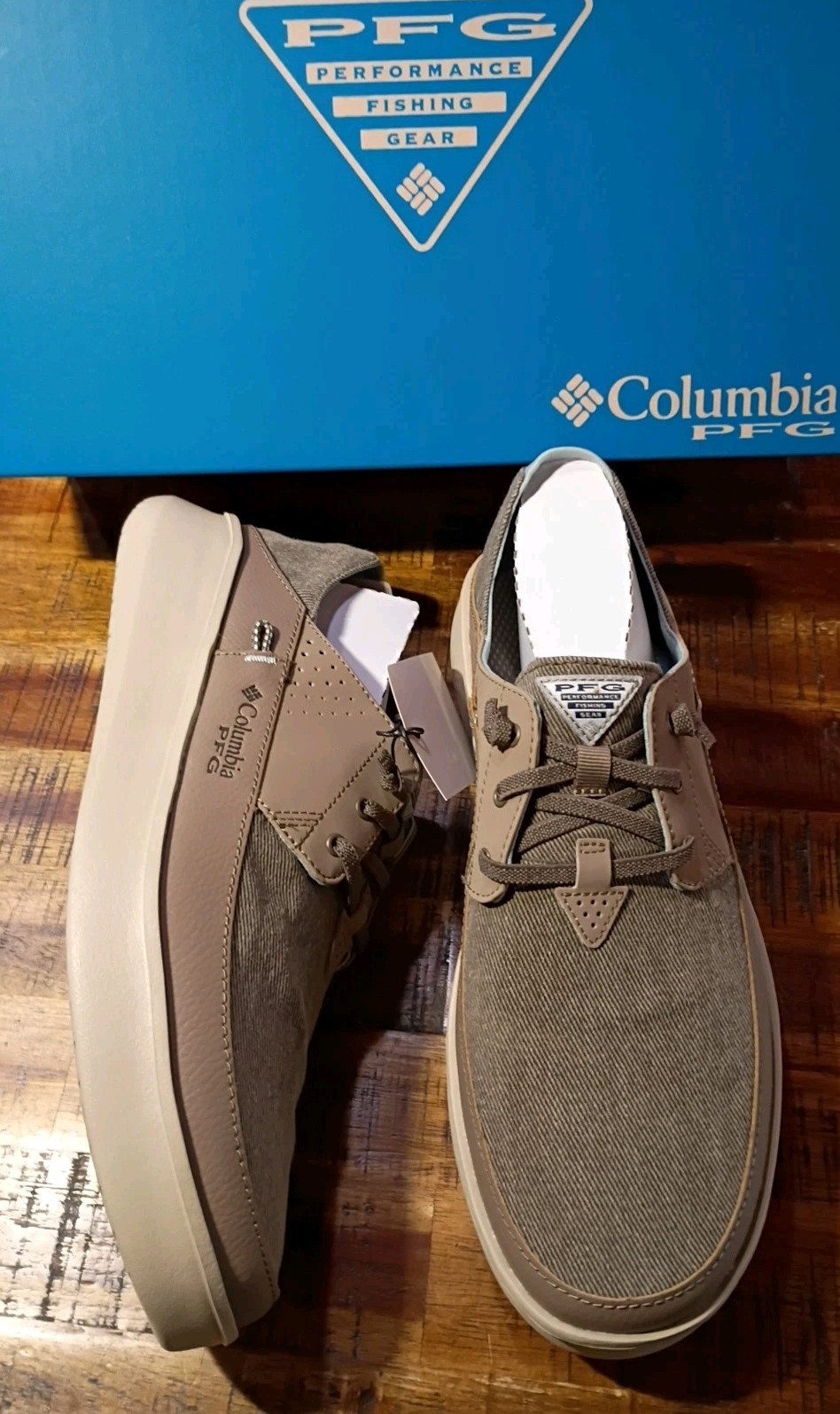 Columbia PFG Boatside  Relaxed Boat/Fishing Shoes Sz 10 New W 🎁 Wet SAND !