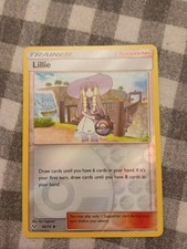 Pokemon Lillie 62/73 Reverse Holo Shining Legends Light Play Condition 2017