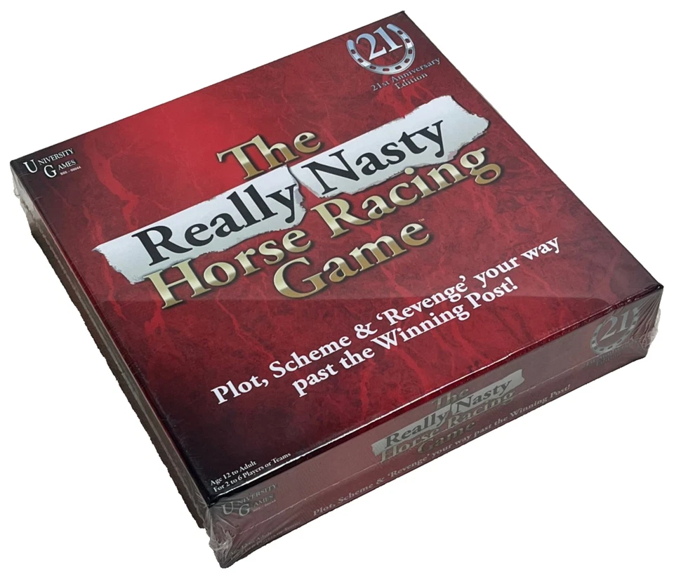 THE REALLY NASTY HORSE RACING GAME : 21st Anniversary Edition - New & Sealed - Image 3 of 4