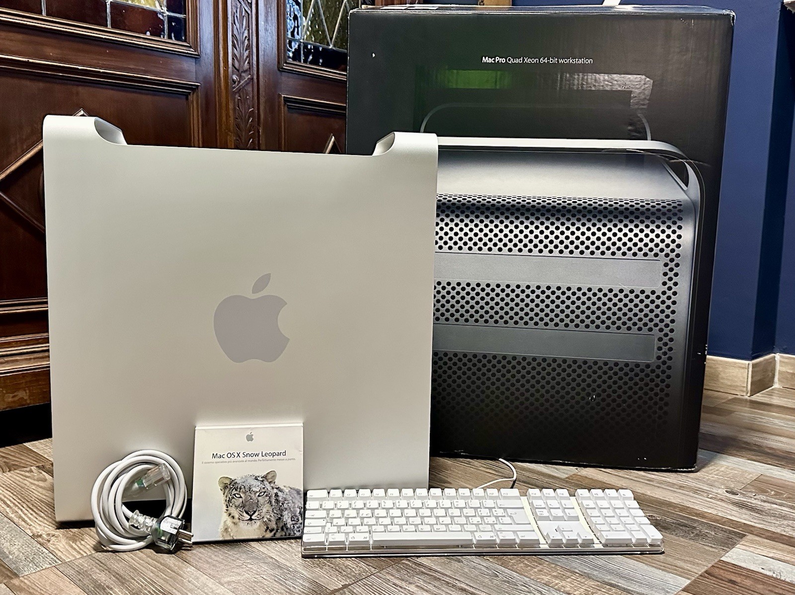 Apple Mac Pro A1186 2009 Torre Xeon 2,66GHz 8GB 250GB HDD Snow Leopard