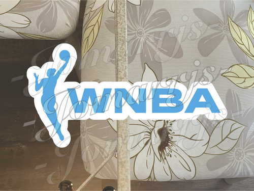 WNBA Logo individuell farbiger Aufkleber Abziehbild Auto Laptop wasserdicht Becher Größe 2"-18" - Bild 7 von 11
