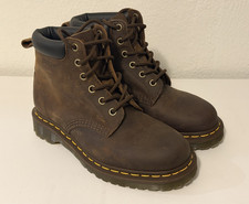 Dr. Martens 939 Ben Boot Crazy Horse Leather - Brown - Men  s 5 / Women  s 6