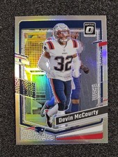 2023 Donruss Optic Silver Prizm #129 Devin McCourty New England Patriots