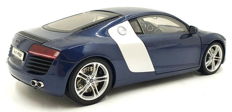 Kyosho escala 1/18 diecast 385148 - Audi R8 azul azabache Foto 2 de 4