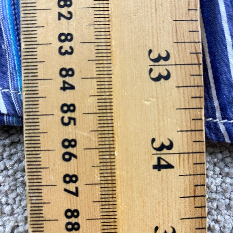 Cutter & Buck Shirt Mens Size XLT Striped Button Regular Fit Long Sleeve Vintage - Image 2 of 4