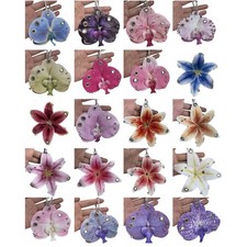 Stylish Floral Accessory Keyring Gift Giving Anniversary Party Souvenir Keychain