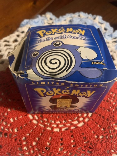 Pokemon 23k Gold Plated POLIWHIRL Trading Card & Pokeball -Limited Edition - Picture 10 of 13