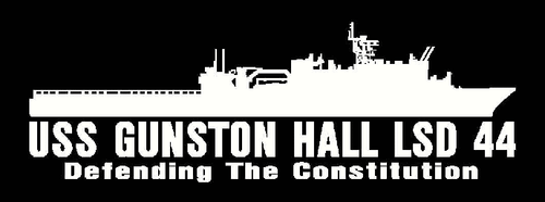 USS GUNSTON HALL LSD 44 Silhouette Decal U S Navy USN Military - Picture 3 of 4