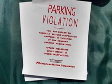 AMC Kenosha ticket AMX Javelin Rebel Rambler Gremlin Hornet