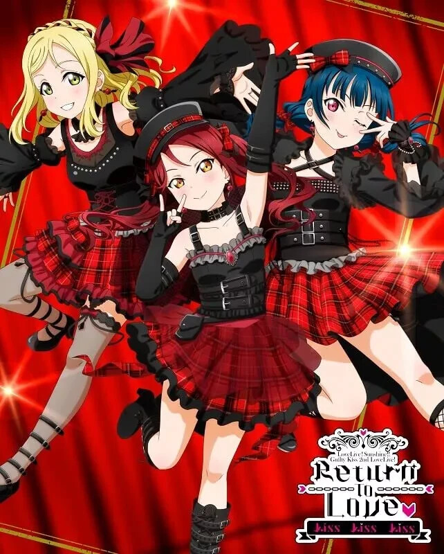 Guilty Kiss 2nd LoveLive Return To Love Kiss Kiss Kiss Blu