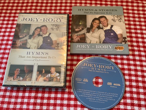 NEU DVD Joey + Rory Hymmen, die uns wichtig sind GAITHER GOSPEL + CD/Buch Lot