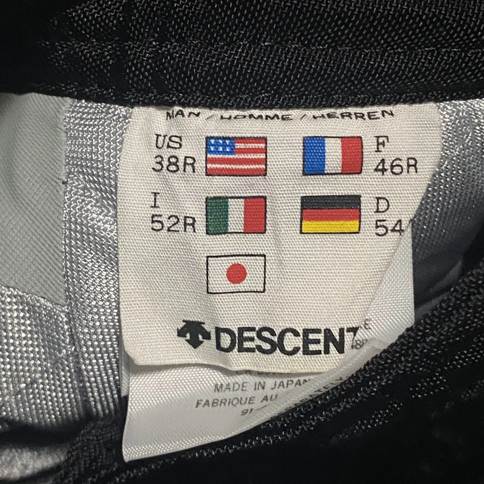 descente vintage 90s ski snowboard insulated radipant pants
