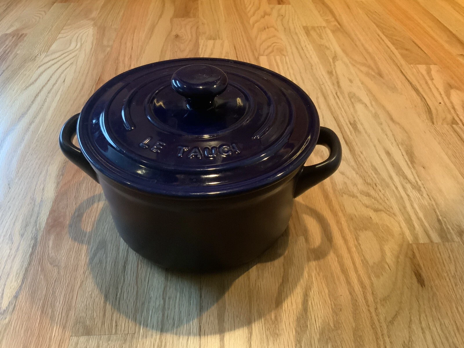 Le Tauci 3 Qt Dutch Oven Pot With Lid - Blue