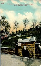 Stevens Springs, Government Reservations, Hot Springs, Arkansas AR Postcard