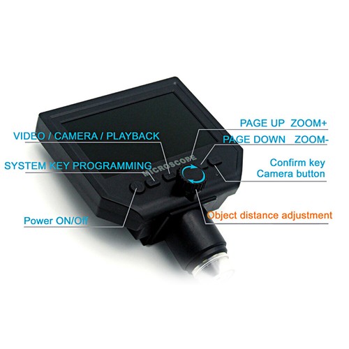 G600 Portable LCD Digital Microscope with High Brightness 8 LEDs and F8U7 - Picture 11 of 12