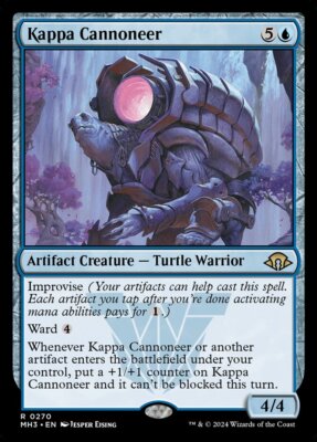 MTG Magic the Gathering Kappa Cannoneer (270/703) Modern Horizons 3 LP