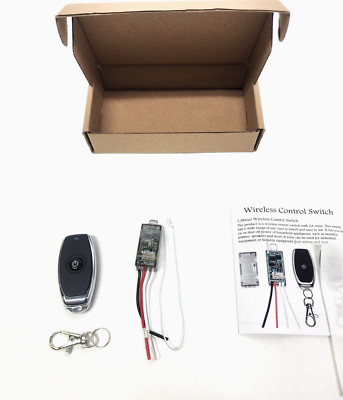 12v Mini Wireless SwitchDry Click RF SwitchDC 3.7V/5V/12V 2A (READ DESCRIPTION)