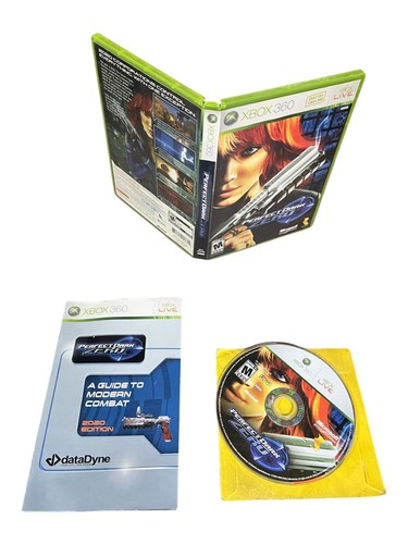 Microsoft Xbox 360 CIB Complete TESTED Perfect Dark Zero 2005 BL