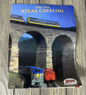 Vintage The 1996 Atlas Catalog Atlas Model Railroad Co Inc Booklet