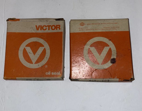Victor 47445 Sello de aceite nuevo en caja NOS 134-7445 A06 - Imagen 2 de 7