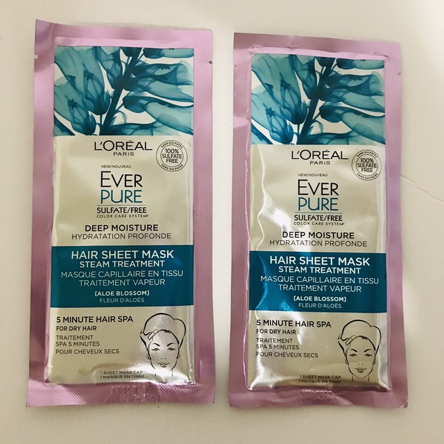 L'oreal Paris Ever Pure Sulfate Free Deep Moisture Hair Spa Sheet Mask