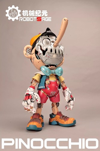 Robots Age Pinocchio Collectible Figure - Picture 3 of 8