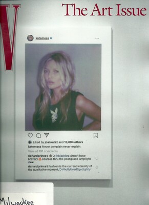 W Volume Seven 7 2019 The Art Issue Kate Moss Free & Fast SnH Best