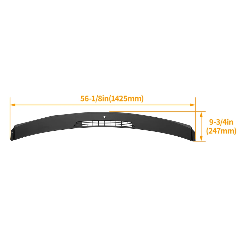 FOR 2006-16 Chevy IMPALA NEW UPPER DASH PANEL TRIM DEFROST W/Sensor Hole Painted Foto 2 de 4