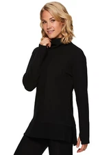 RBX Studio Jacquard Mock Neck Pullover