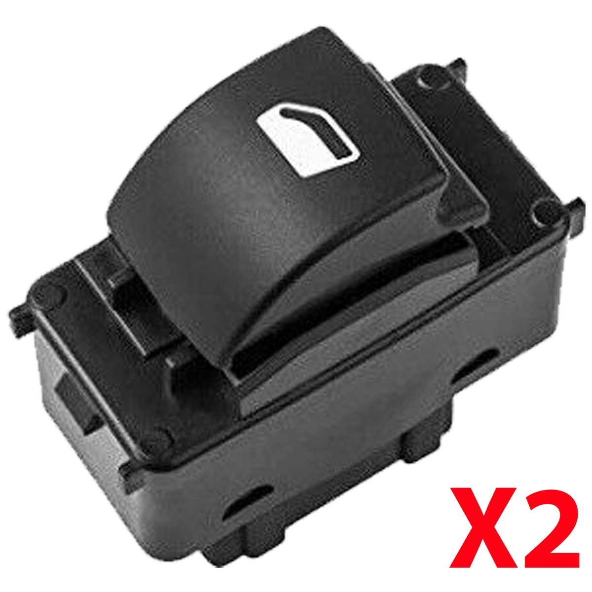 Interrupteur Lève-vitre Avant Gauche & Droit Pour Citroën Berlingo / Peugeot Partner / 207 - Neuf, 2 Boutons