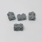 99781 LEGO Parts Bracket 1x2 - 1x2 LIGHT BLUISH GRAY (4)