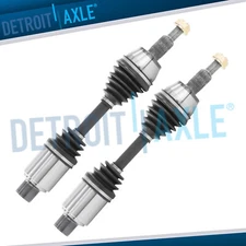 Pair Front CV Axle Shafts Assembly for Dodge Dakota Mitsubishi Raider Ram Dakota