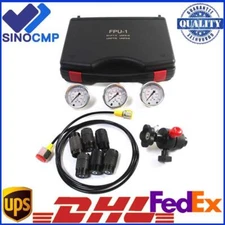 SINOCMP Hydraulic Gauge Test Kit Hydraulic Nitrogen Accumulator Charging System