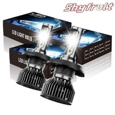 LED for Honda CRV 1997-2004 Headlight Kit H4 9003 6000K White Bulbs Hi/Low Beam-