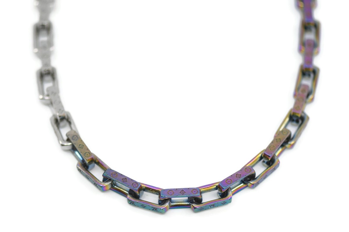 Soapy Necklace Louis Vuitton Chain Virgil Abloh Monogram Chain