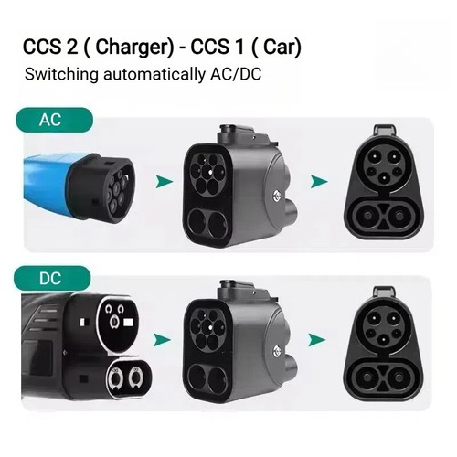 CCS2 to CCS1 Fast Charging Adapter (AC & DC), EV Charger Converter 250kW / 7kW - Picture 3 of 11
