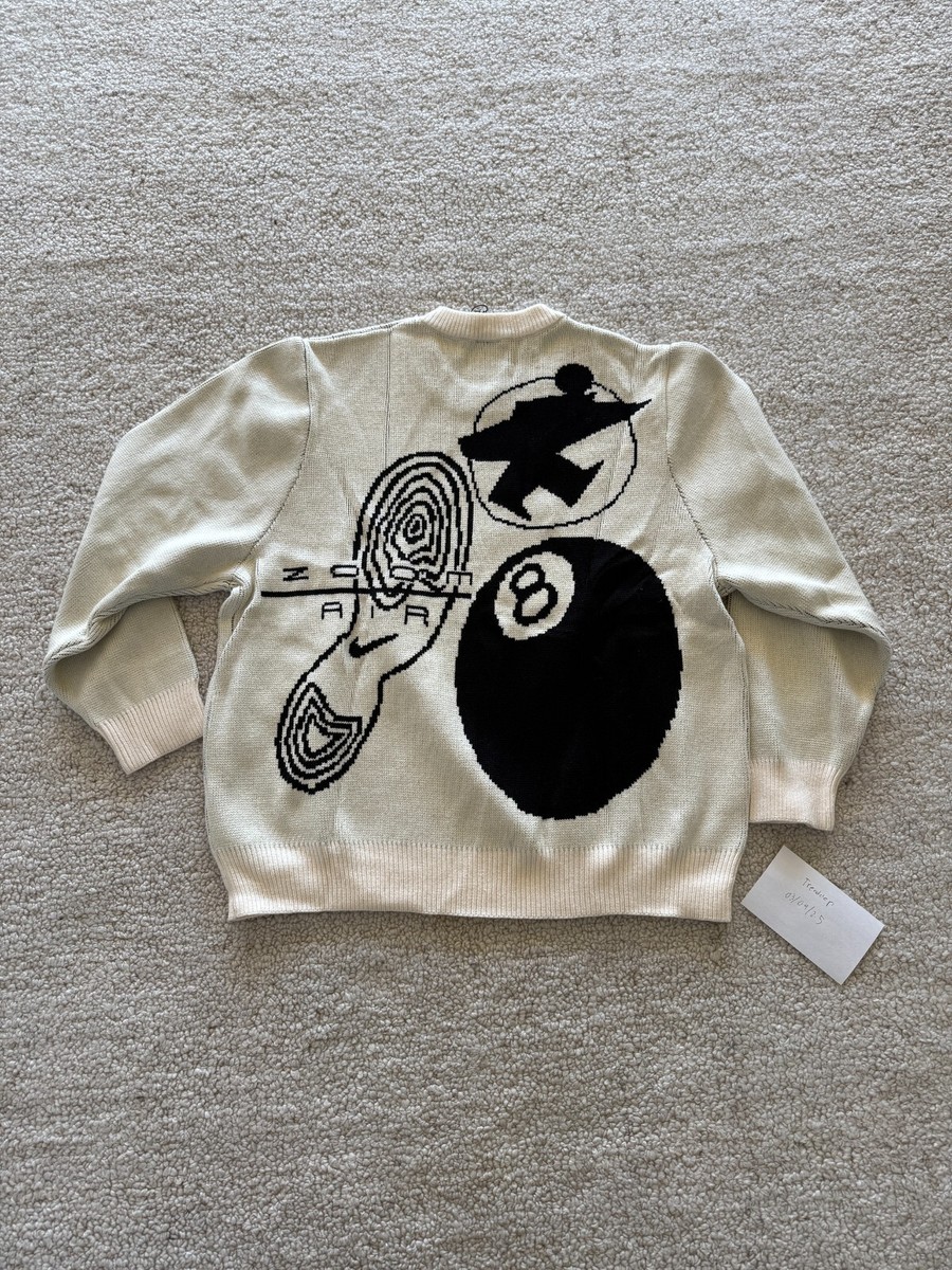 トップス Stussy x Nike Icon Knit Sweater \"Natural Buy Stussy x Nike Icon Knit Sweater 'Natural' - DR2893238