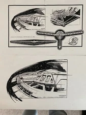 Star Trek: Generations Production Copies Amargosa Observatory Concept Art