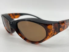Polar Optics Polarized Womens Sunglasses Amber Black Fast Free Shipping