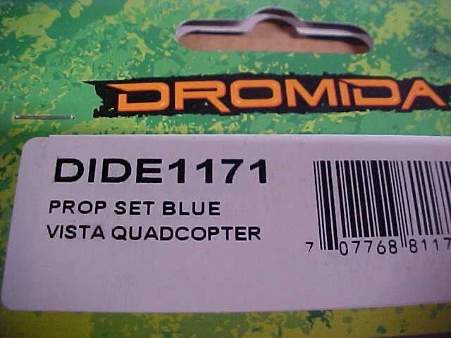 DROMIDA DIDE1171 = PROP SET, BLUE & BLACK: VISTA QUADCOPTER (NEW) - Image 2 of 2