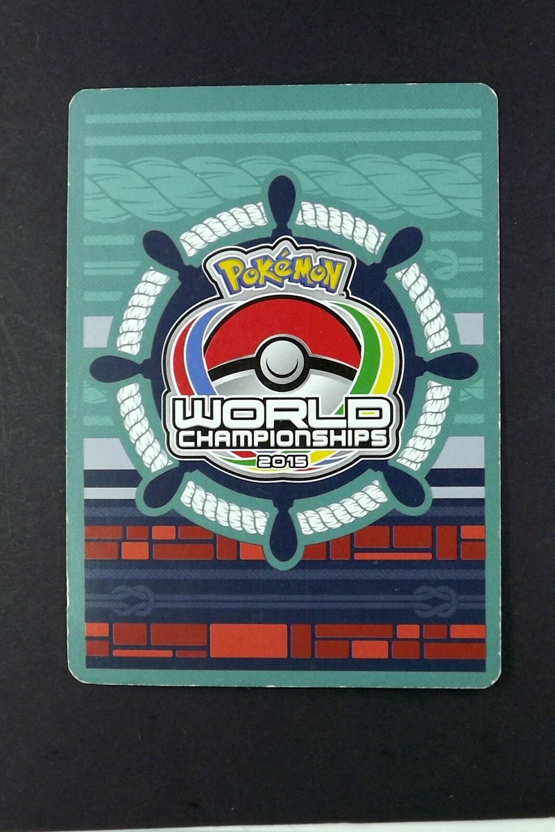 RICARDO α World Champion Limited Pokemon World Championships 2015 Card Trainer AZ 91/119 PO15