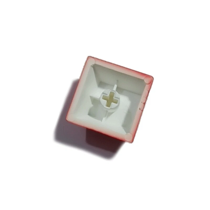 Mechanical Keyboard Caps Accessories for Key Red Pixel Heart Square Game PBT