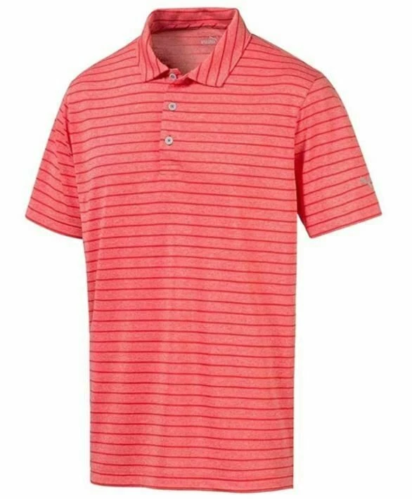 Red puma hotsell golf shirt