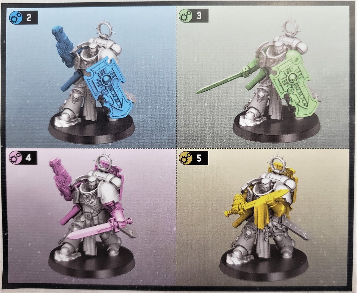 Warhammer 40k Space Marines Bladeguard Veterans Wulflund
