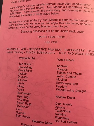Aunt Martha's Clown Iron-On Transfer Patterns Booklet #350 21 Patterns - Picture 8 of 12