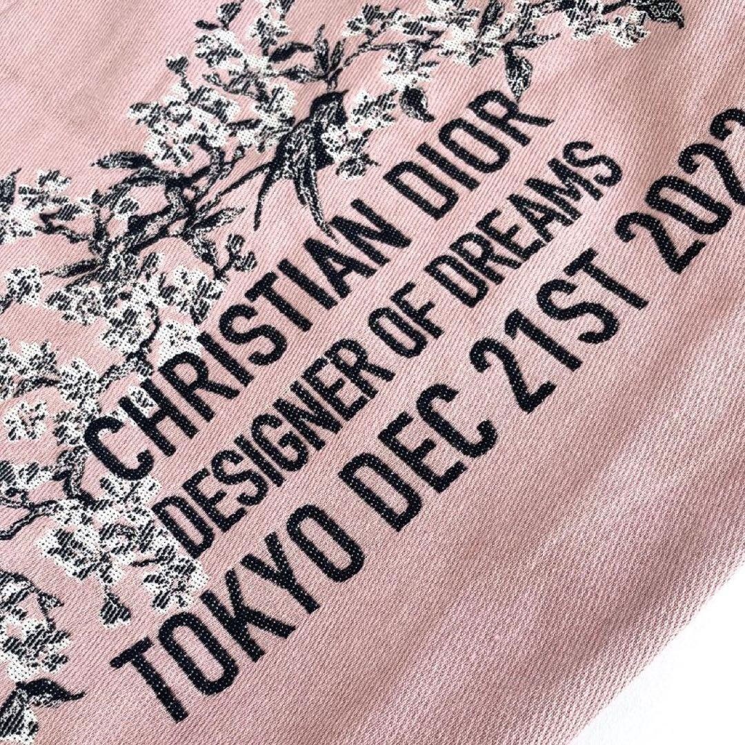 Christian Dior Tote Bag Designer Of Dreams Pink Cotton